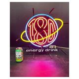 180 Energy Drink 3d neon