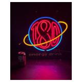180 Energy Drink 3d neon