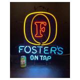 Bud Light neon bottle