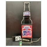 Bud Light neon bottle