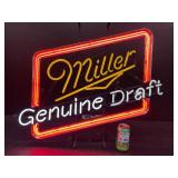 Miller Genuine Draft neon