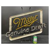 Miller Genuine Draft neon
