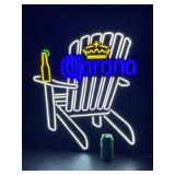 Corona Beer neon beach chair