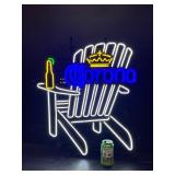 Corona Beer neon beach chair