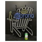 Corona Beer neon beach chair