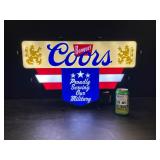 Coors Banquet, Proudly Serving Our Military