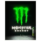 Monster Energy Drink, LED sign, NIB New in Box