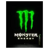Monster Energy Drink, LED sign, NIB New in Box