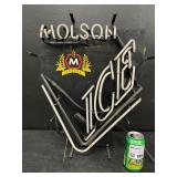 Molson Ice neon sign