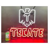 Tecate neon sign