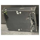 Lot of 2, Molson neon and fluorescent sign, and Molson plastic sign