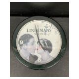 Lot of 3 clocks: Miller Genuine Draft, Windsor Canadian Whiskey, Lindeman