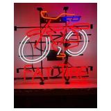 Fat Tire bicycle neon sign, NIB