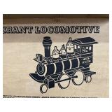 Jim Beam train cars and tracks - locomotive