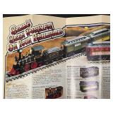 Jim Beam train cars and tracks - locomotive