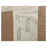 Jim Beam train cars and tracks -coal car NOT a decanter