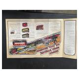 Jim Beam train cars and tracks -coal car NOT a decanter