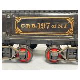 Jim Beam train cars and tracks -coal car NOT a decanter