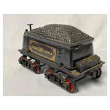 Jim Beam train cars and tracks -coal car NOT a decanter