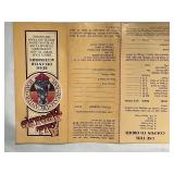 Jim Beam train cars and tracks -coal car NOT a decanter