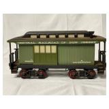 Jim Beam train cars and tracks - Baggage car