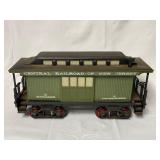 Jim Beam train cars and tracks - Baggage car