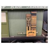 Jim Beam train cars and tracks - Baggage car
