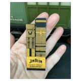 Jim Beam train cars and tracks - Baggage car