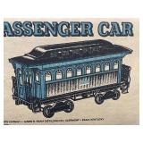 Jim Beam train cars and tracks - Passenger car