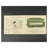 Jim Beam train cars and tracks - Passenger car