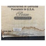 Jim Beam train cars and tracks - observation car