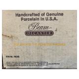 Jim Beam train cars and tracks - observation car