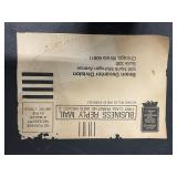 Jim Beam train cars and tracks - observation car