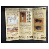 Jim Beam train cars and tracks - observation car