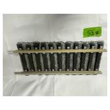 Jim Beam train cars and tracks -track