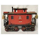 Jim Beam train cars and tracks - caboose