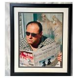 Tony Soprano framed, autographed photo with COA