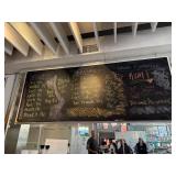 Large Framed Office Chalkboard