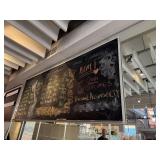 Large Framed Office Chalkboard