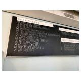 Large Framed Office Chalkboard