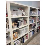 Set of 2 White Office Storage Shelf Units