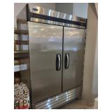 AdvantEDGE R49-S Commercial Double Door Reach-In Refrigerator - Working Condition
