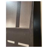 Large Framed Black and White Landscape Wall Art