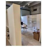 White Office Bookshelf Unit