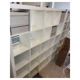 White Modular Cube Storage Shelving Unit
