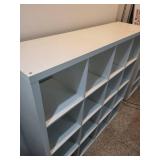 White 16-Cube Storage Organizer Shelf Unit