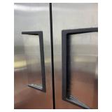 True T-49F Commercial Stainless Steel Two Door Freezer - Working Condition