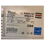 True T-49F Commercial Stainless Steel Two Door Freezer - Working Condition