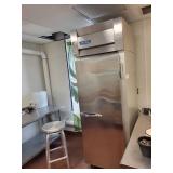 McCall Commercial Single Door Refrigerator on Casters - Runs but does not cool