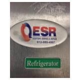 McCall Commercial Single Door Refrigerator on Casters - Runs but does not cool